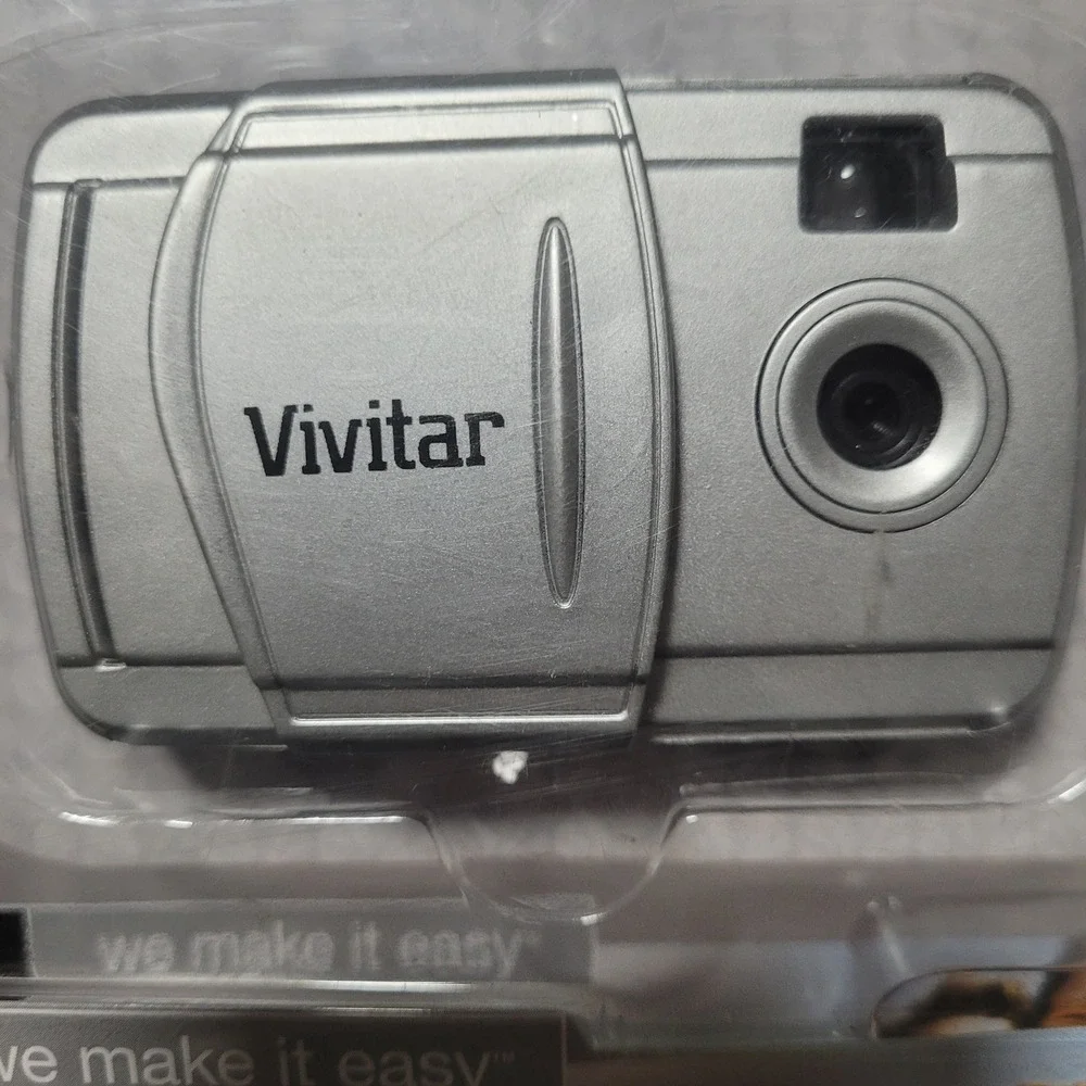 Vivitar Freelance 3in1 Digital Camera PC Web Cam Video Clips Silver new